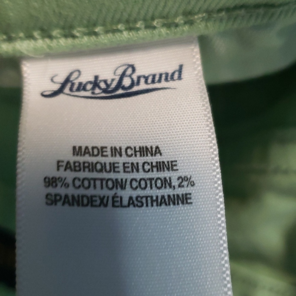 Lucky Brand Charlie Skinny Jeans Sz 10 - Picture 6 of 8
